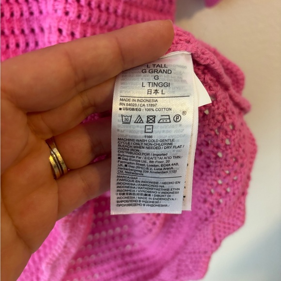 Pink Knit Women's Top - Picture 5 of 7